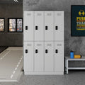 Beautiful Modular Easy to Install Football Club Athletes Changing Rooms Digital Locker Cabinet With Seating