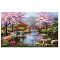 3D Scenic Diamond Painting Party Needlework Precise Printed Set Cross Stitch square Diamond Embroidery ASF082