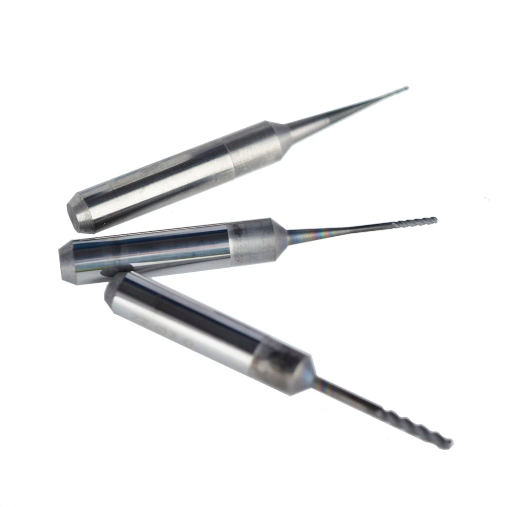 Weix CAD/CAM  Dental Milling Burs CVD Coating 0.5/1.0/2.0mm Cutting Zirconia Suitable for Zirconzahn M1 Machine