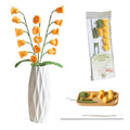 2024 Bohe Diy Handmade Lily of the Valley Flowers Woven Bouquet Material DIY Hand Woven Bouquet Material Crochet Kit Bag