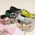 Women's New Knot Pearl Fabric Hair Band Fashion Bulk Hair Accessories Headband