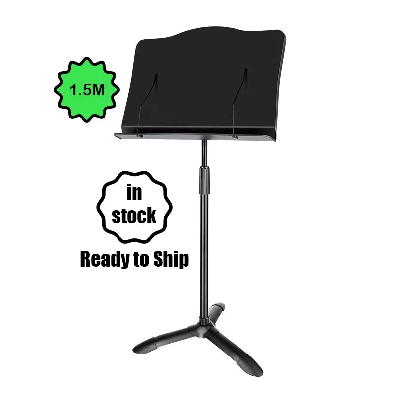 Yinyu MUS055 Adjustable Height Professional Music Stand for Orchestra Band Practice MegaBDM