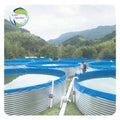 Above Ground Cheap Fish Tanks Farm Aquaculture Large Tarpaulin Fish Pond Fish Farming Tank