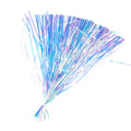 Fly Tying Flashbou Lateral Scale Strands Saltwater Bucktail Spinner Bait Fishing Lure Bass Fly Tying Materials