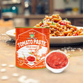 OEM ODM Organic Tomato Sauce 28-30% 36-38% Brix  Easy Open Canned Ketchup Tin Concentre Tomato Paste