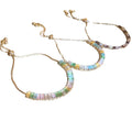 Adjustable Women's Fashion Charm Bracelet with Colorful Zircon and Elegant Rhinestone Luxury Engagement Jewelry