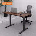 Modern Ergonomic Single Motor Standing Desk for Home Office New Adjustable Furniture Extendable Frame Comfortable Workstation