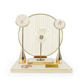 SUNDO Beige Metal Earrings Display Stand Jewelry Earrings Stand Holder Displayer Jewelry Store