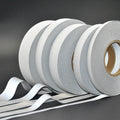 Y-Tape RW01 Silver T/C Polyester Flame Retardant High Visibility Reflective Washable Printable Fabric Tape 50m Sew-on for Sewing