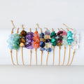Wholesale Natural Crystal Gravel Stone Hand Braided Crystal Jewelry Gift for Girl Crystal Bracelet