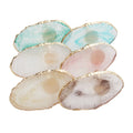 Meecil Eyelsh Extension Glue Finger Ring Plate Nail Art Palette Resin Makeup Paint Tray Makeup Polish Colors Mixing Pallet