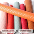Popular Eco-Friendly PVC Style Woven Synthetic Leather for Car Seats Upholstery Roll Shape