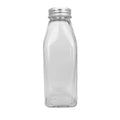 Ins Style Hot Sale 320ml 11.5oz Glass Juice Cup Packing Botol Juice Cold Brew Bottle With Aluminium Lid and Gasket
