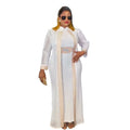 Innovative Moroccan Dress Free Turkish Long Dress a Two-piece Set African Traditional Dresses