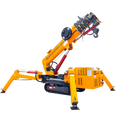 Customized Swing Telescopic Boom 12m 24m 2T 3T 8T 12T AC Power and Diesel Engine Crawler Spider Boom Lift Crane
