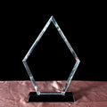 Blacnk Diamond Shape Crystal Trophy Awards MH-NJ00531