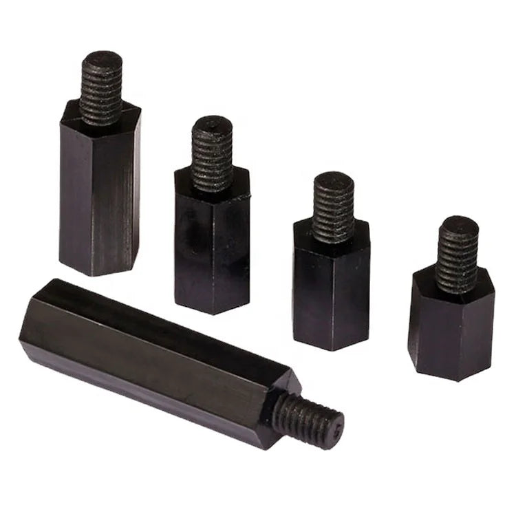 Elehk Wholesale White Black Plastic Spacer Standoff Male Female Standoff Spacer Nylon Hex PCB Standoff Spacer