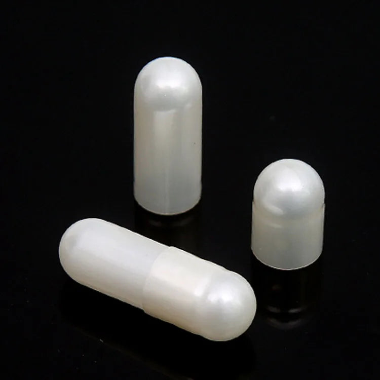Wholesale Price White Size 000 Bovine Gelatin Capsules