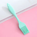 Colorful Food Grade Silicone Long Handle Cooking Brush Plastic Handle Heat Resistant Electric BBQ Baking Custom Logo Tool