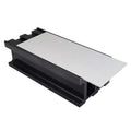 Walk-in Cold Room Aluminum Alloy & Nylon Sliding Door Threshold with Black Finish Industrial Design Custom Size