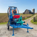 Factory Direct Sales Small Portable 100m 150m 200m Wheel Water Borehole Drilling Machine Water Well Drilling Rig