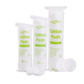 Hot Sales Kanmine Brand 100 Pcs 3-Layer Disposable Round Makeup Remover Cotton Pads for Face