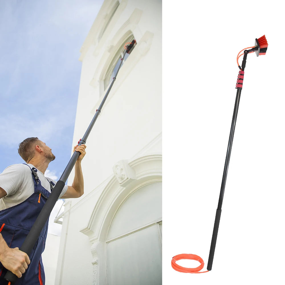 Extentool Water Fed Window Cleaner Pressure Washing windows Interior Window Cleaning