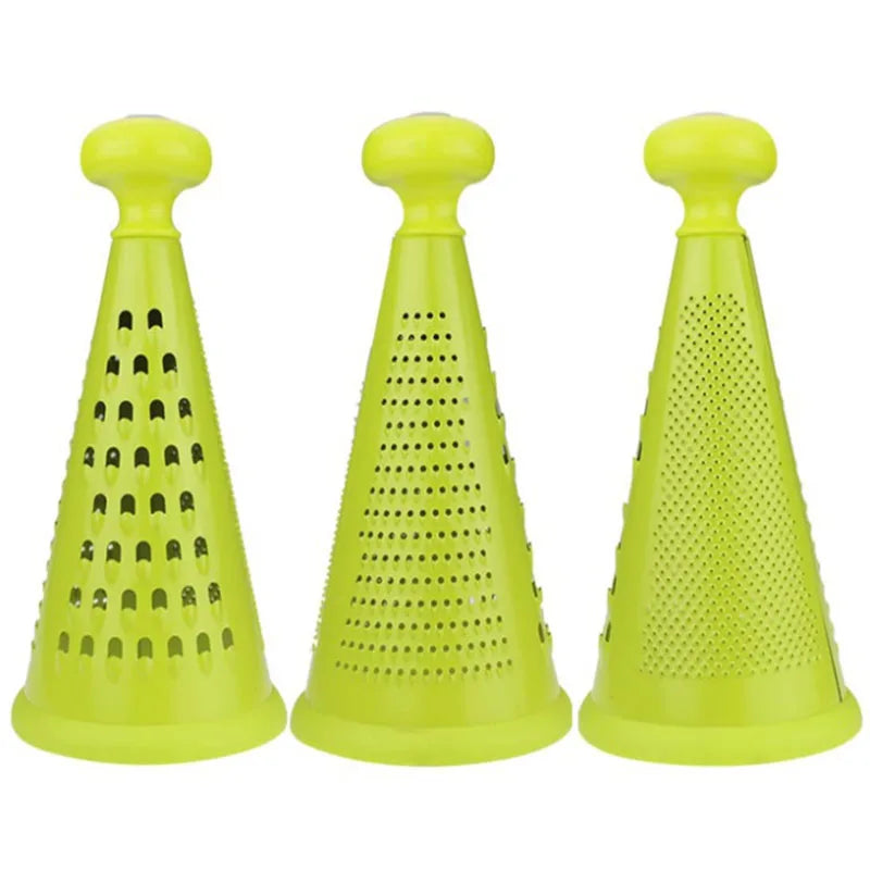 10 Inch Stainless Steel Round Handheld Coconut Grater Color Coated Garlic Manual Operation Mode