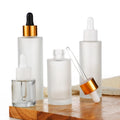 Wholesale 20ml 30ml 40ml 50ml 60ml 80ml 100ml Flat Shoulder Dropper Bottle