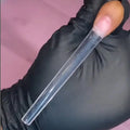 Extra Long 4XL 6XL 10XL Long Ballet False Nail Tips Full Cover Clear/Natural Square Ballerina Soft Gel Nails Tips Press on Tips