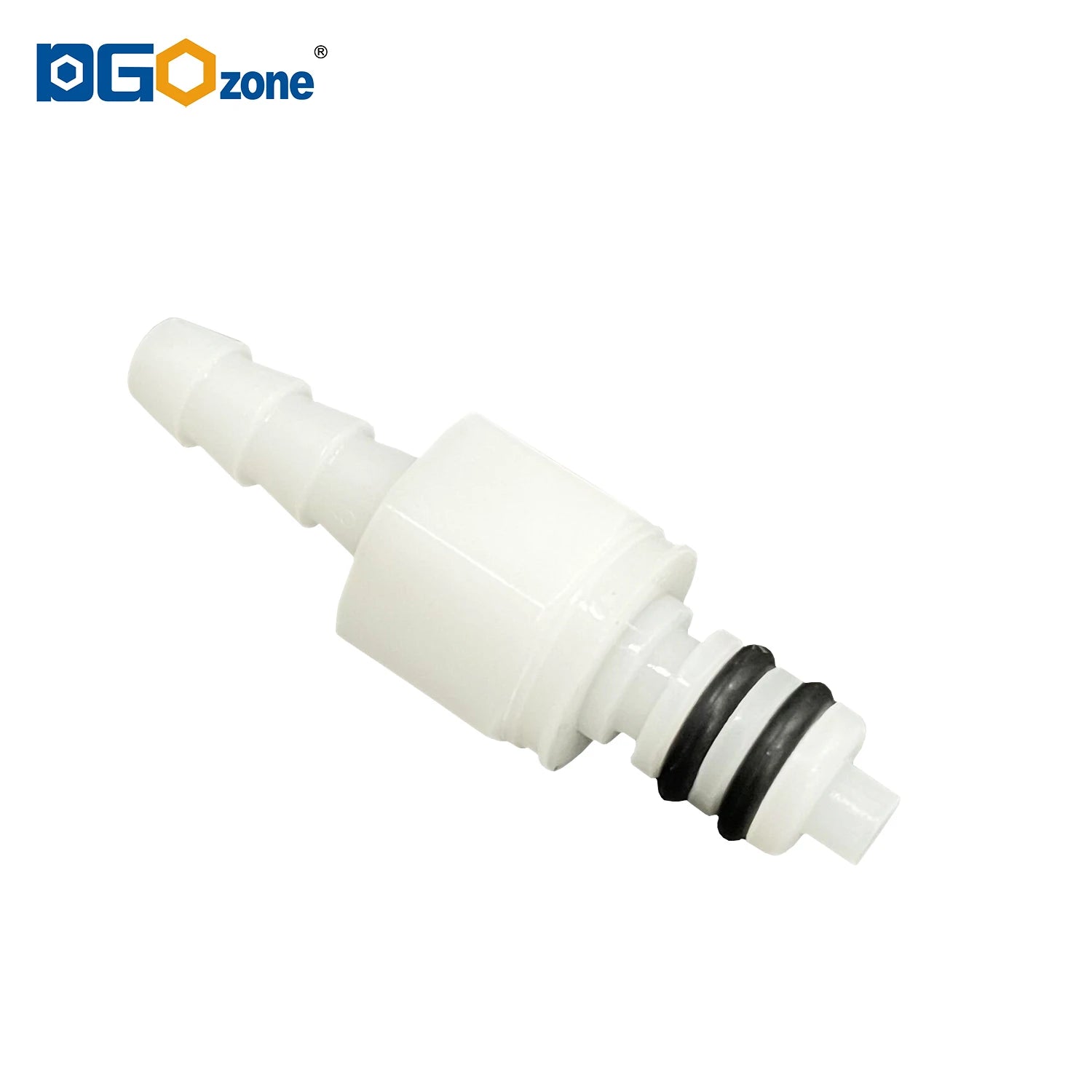 [MSC0316CH] 3/16 Hose Barb Valved In-Line Coupling Body Quick Coupling Male Couplings