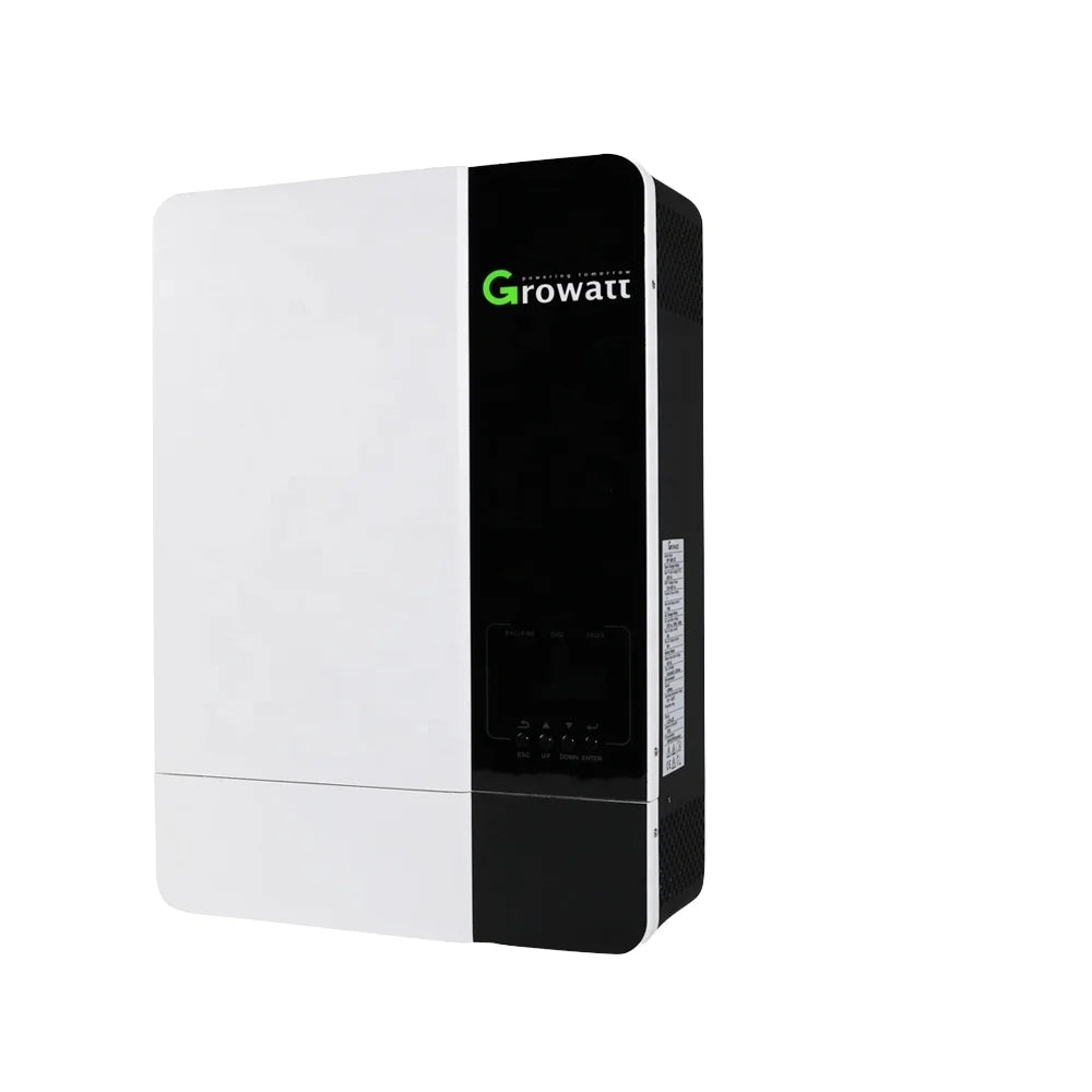 Growatt 5000W Single Phase Off-Grid Inverter MPPT Smart WIFI Remote Monitoring SPF 5000 ES Pure Sine Wave 2 Year Warranty