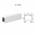 High End Modern Aluminum Sliding Door & Gate Profiles for Apartment Use Lifetime Warranty Guangdong Pingte Precision Hardware