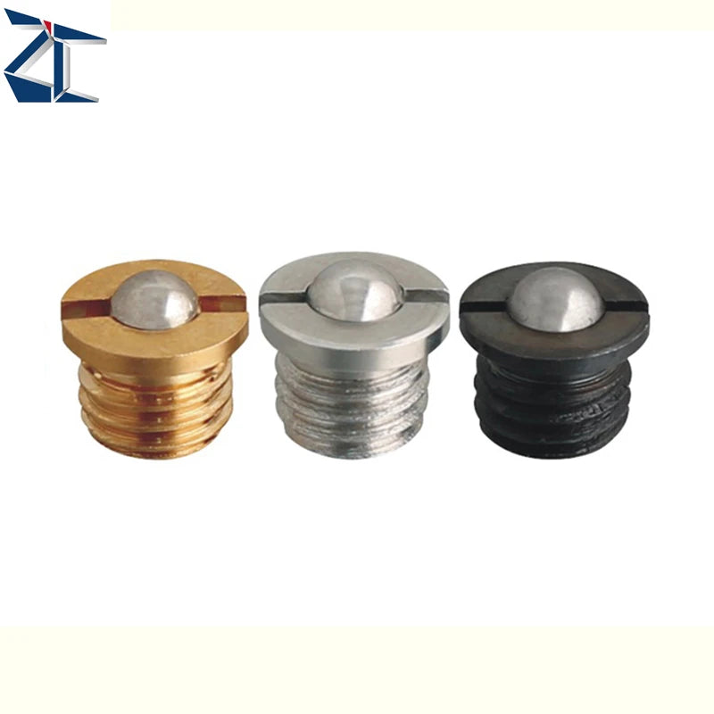 ZFBPJS Flange Ball Nose Lbp Steel Screw Spring Ball Plunger Other Fasteners