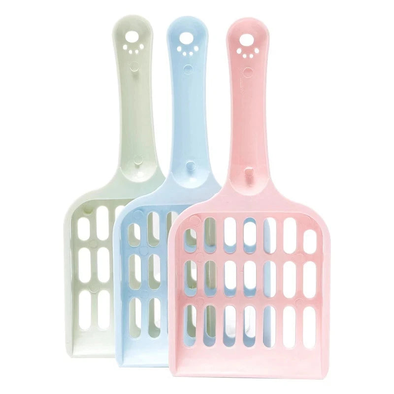Cat Pet Supplies Hamster Sand Scoop Cat Litter Scoop Scooper Shovel Convenient Plastic Fine Hole Feline Litter Cat Litter Scoop