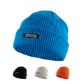 Factory Direct Sale Best Selling Winter Beanie Hat Custom Embroidery Logo Letter Ribbed Cuffed Unisex Travel 100% Acrylic Common