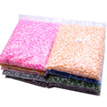 Hot Sale 10mm 2000pcs Loose Glue-On Resin Half Flatback Beads Rhinestones DIY Jewelry Accessories Bags Clothes Dresses