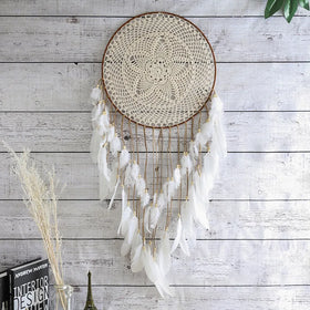 Hot Sale Feather Wall Hanging Bedhead Dream Catcher Living Room Wall Hanging Decoration Hand Woven Wall Hanging