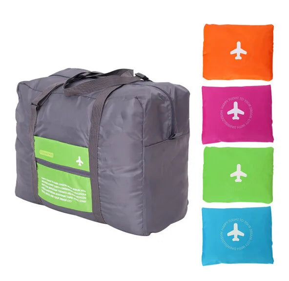 Wholesale Fashionable Expandable Transparent Duffel Bags Large Capacity Portable Clothing Sorting Foldable Travel Storage Bags