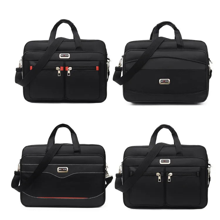 Wholesale Oxford Cloth Laptop Bag Business Travel Tote Bag Men Large Capacity Briefcase