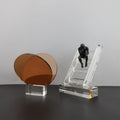 Creative Meditator Sculpture Pieces Living Room Bedroom Office Thinker Tabletop Decoration Luxury Crystal Ornament