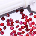 AssistantStone Hot Sell Quality A- Ruby  Round Cut 2.1~2.4mm Natural Ruby Loose Stone
