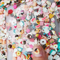 30pcs/Bag 3D DIY Cartoon Nail Art Decorations Resin Cupcake Ice Cream Moon Sticker-Popular Style Accessories Made Plastic Slime