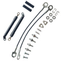 Pickup Truck Rear Tailgate Support Cylinder Custom Stainless Steel Spring for JAC T8 2018-2024