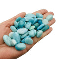 Wholesale Natural Blue Crystals Healing Stones Amazonite Tumbled Stones Amazonite Gravels Chips