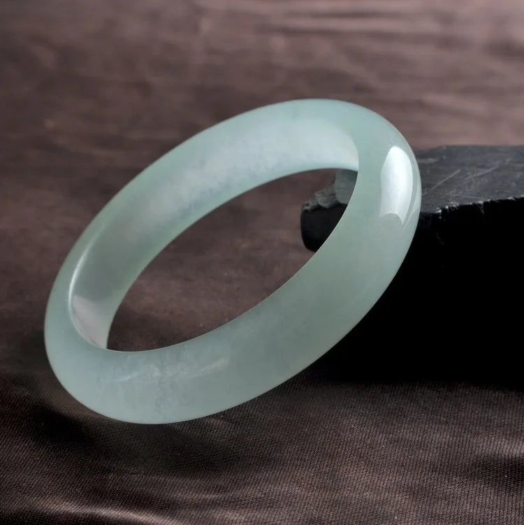 Original Straight for Natural Ice Kinds of Jadeite Quartzite Jade Bracelet Flawless Emerald Green Bracelet
