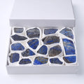 HZ Wholesale Natural Rough Lapis Lazuli Stone Mineral Specimens Set Various Materials Crystal Raw Healing Box for Home Decor
