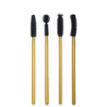 Disposable Eyelash Eye Black Brushes for Eye Lashes Extension Eyebrow and Makeup Eyelash