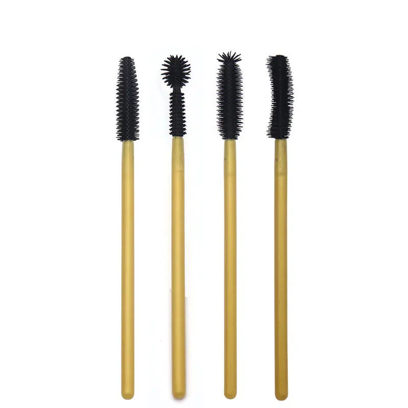 Disposable Eyelash Eye Black Brushes for Eye Lashes Extension Eyebrow and Makeup Eyelash