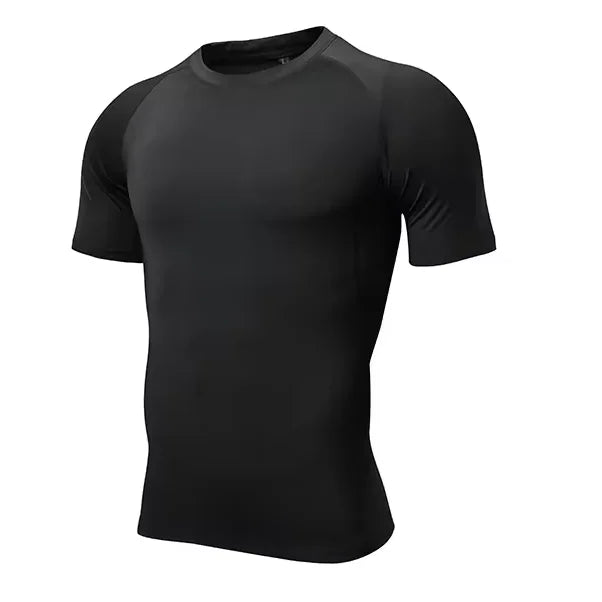 Quick Dry Suit Fit Workout Sport Gym T-shirt Running Fitness Tee Shirt Men